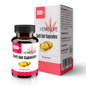 Hemp4Life lágyzselatin CBD kapszula 30db 1500mg