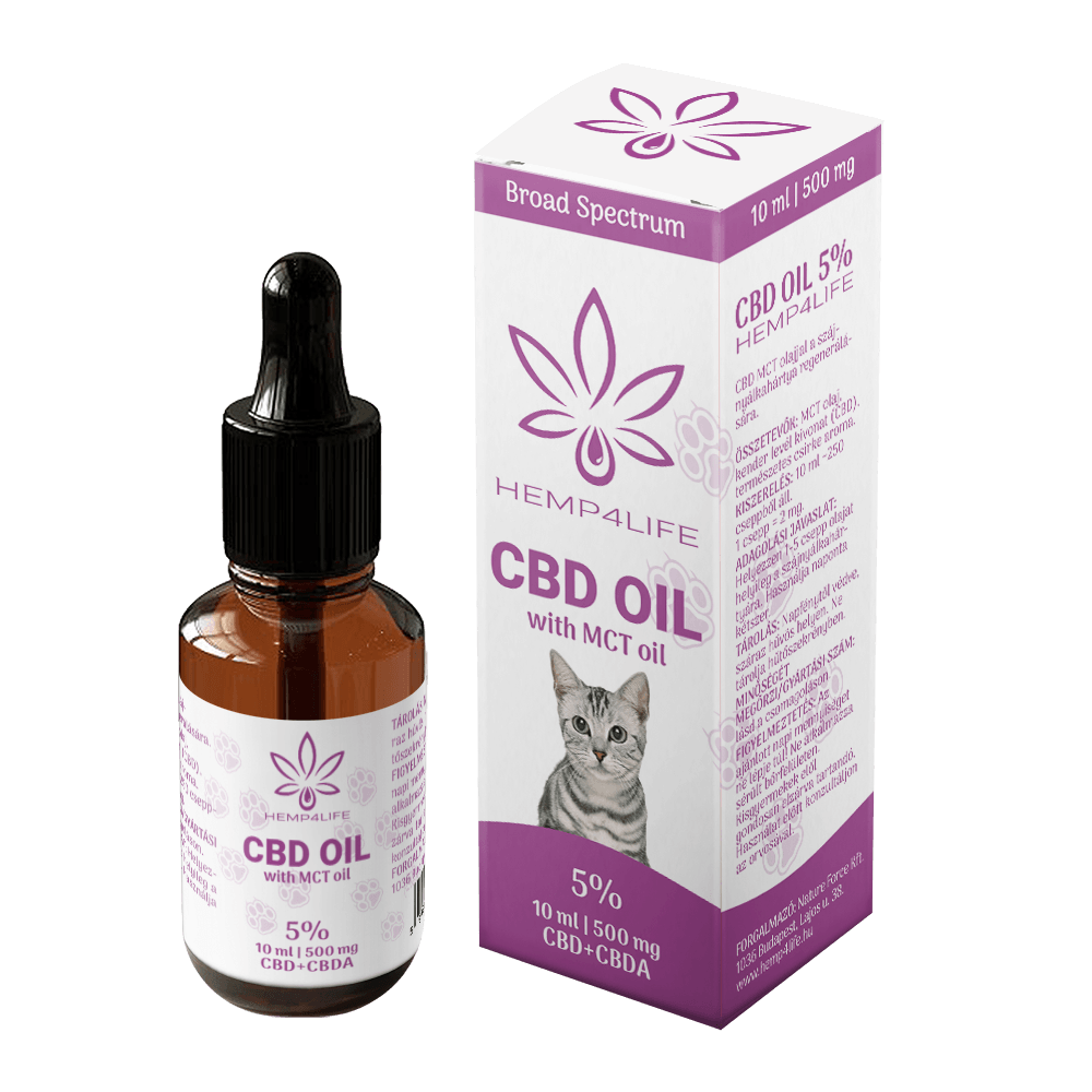 Hemp4Life CBD olaj CTS 10ml 500mg 5% Hemp4Life CBD olaj CTS 10ml 500mg 5%