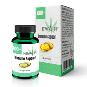 Hemp4Life lágyzselatin CBD kapszula (Immune Support) 60db 600mg
