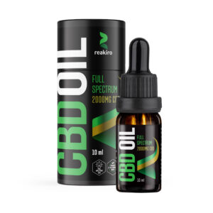 Reakiro CBD olaj (kender) 10ml 2000mg CBD (20%)