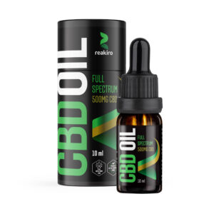 Reakiro CBD olaj (kender) 10ml 500mg CBD (5%)