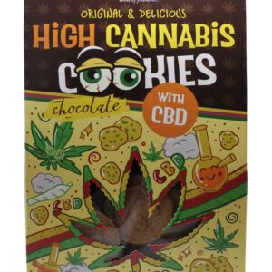 Euphoria kannabiszos csokoládés Cookies CBD-vel 100g