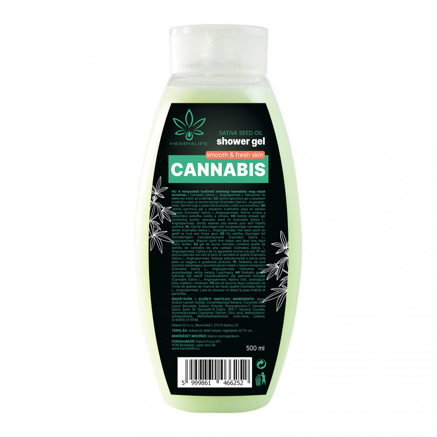 Hemp4Life tusfürdő (kannabiszos) 500ml