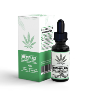 Hemplux széles spektrumú CBD olaj 10ml 1000mg CBD (10%)