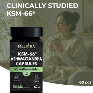 Meliora KSM-66® Ashwagandha kapszula | 60 db